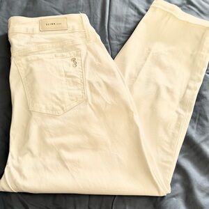 Slink white ankle length women’s size 18 jeans